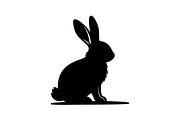 Cute Easter Bunny Silhouette bundle, an Illustration by Artivon (Thumbnail 10 of 51)