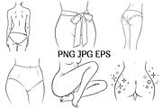 Lovely butts, an Illustration by DreamCafeArt (Thumbnail 2 of 7)