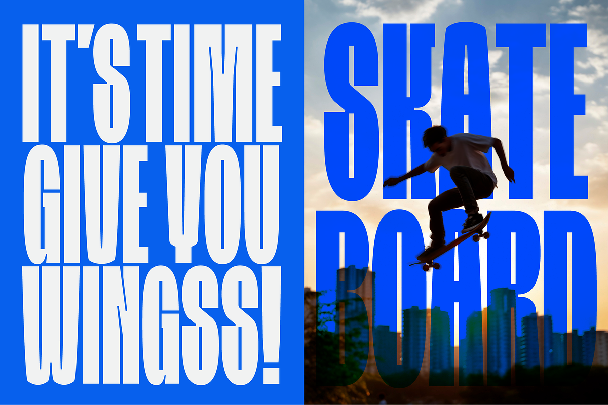 Skybold - Condensed Font, a Sans Serif Font by limitype (Photo 5 of 12)