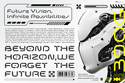 UT Defghio Nixav : A Futuristic Font, a Sans Serif Font by Universitype (Thumbnail 3 of 10)