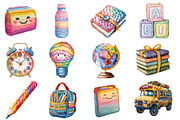 Crochet Back to School Sublimation, an Illustration by Designworld (Thumbnail 4 of 5)
