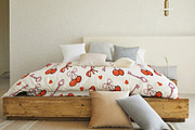 Whimsical Valentine Seamless Pattern, a Pattern Graphic by Groovy Arts (Thumbnail 2 of 5)