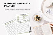 Minimalistic Wedding Planner, a Print Template by Snapybiz (Thumbnail 3 of 10)
