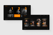 Gym Fitness Sport Google Slide, a Presentation Template by SquidPixey (Thumbnail 4 of 6)