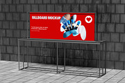 BILLBOARD POSTER MOCKUP, an Advertising Mockup by safrizalstudio (Thumbnail 2 of 4)
