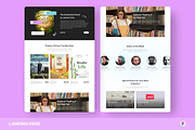BookWise - Bookstore Landing Page, an UI Kit Template by Studio Delapan (Thumbnail 3 of 3)