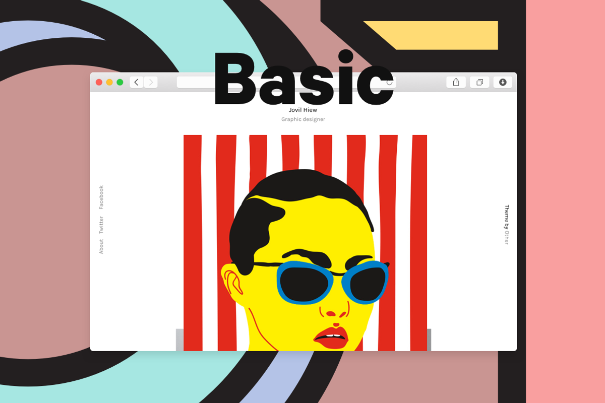 Other Basic, a Websites & App Template by Other Themes (Photo 1 of 4)