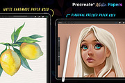 Procreate Artistic Digital Papers, a Texture Graphic by Frisk Shop (Thumbnail 3 of 11)