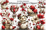 Whimsical Easter Clipart PNG, an Illustration by Craft Nest (Thumbnail 1 of 11)