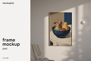 2x3 Minimal Living Room Frame Mockup, a Household Mockup by mockupize (Thumbnail 1 of 7)