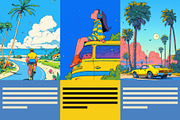 Cartoon Pop Art Illustration Prompt, a Decorative Illustration by Artimind Studio (Thumbnail 7 of 10)