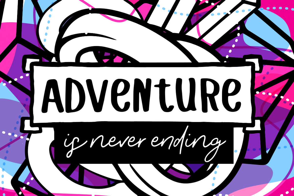 Pink Lady Font Duo preview 4
