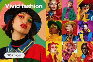 183 Vivid Fashion images, a Beauty & Fashion Photo by Handmadefont
