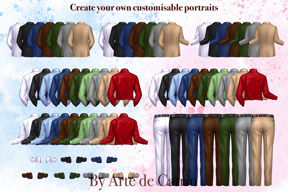 University Graduates Boys Clipart, a Graphic by ArtedeCatrin (Photo 9 of 11)