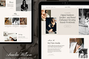 Squarespace Website Template, a Squarespace Template by Presentibox (Thumbnail 1 of 11)