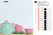 Ceramic Teapot Teacups Mockup, a Cups & Container Mockup by Pret-a-Mockup (Thumbnail 6 of 9)