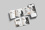 Carousel Social Media Mockup, an iPhone Mockup by My Code Std (Thumbnail 2 of 3)