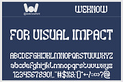 Alternative Future font, a Sans Serif Font by weknow (Thumbnail 4 of 8)