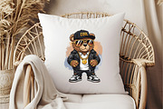 Hip Hop Bear Png, Funny, an Illustration by DreamCafeArt (Thumbnail 4 of 7)