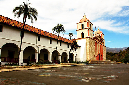 Cathedral, Mission Santa Barbara, CA