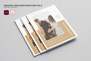 Wedding Organizer Brochure Vol.8, a Brochure Template by Bewalrus Studio