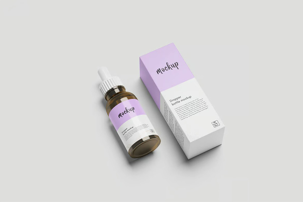 Dropper Bottle Mockup, a Packaging Mockup by zpackcreative (Photo 6 of 7)