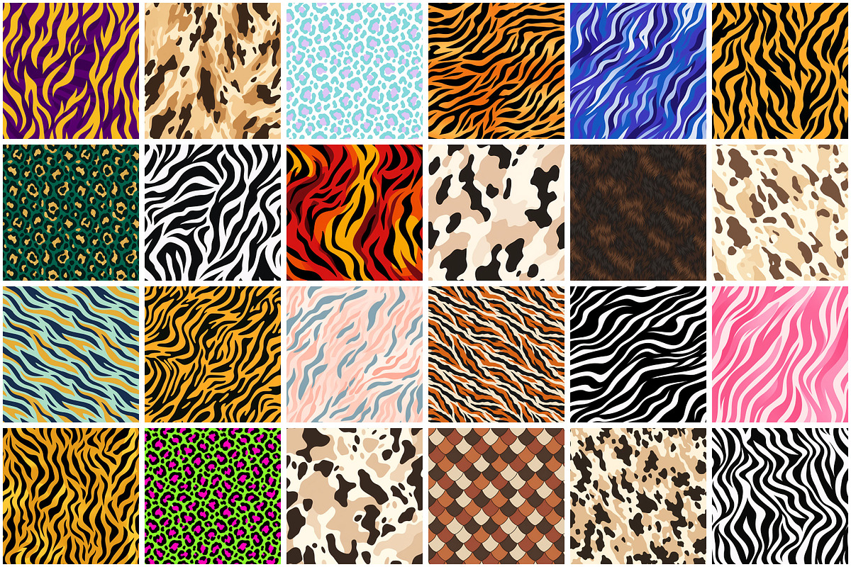 Animals Skin Pattern, a Pattern Graphic by Forhadx5 (Photo 3 of 19)