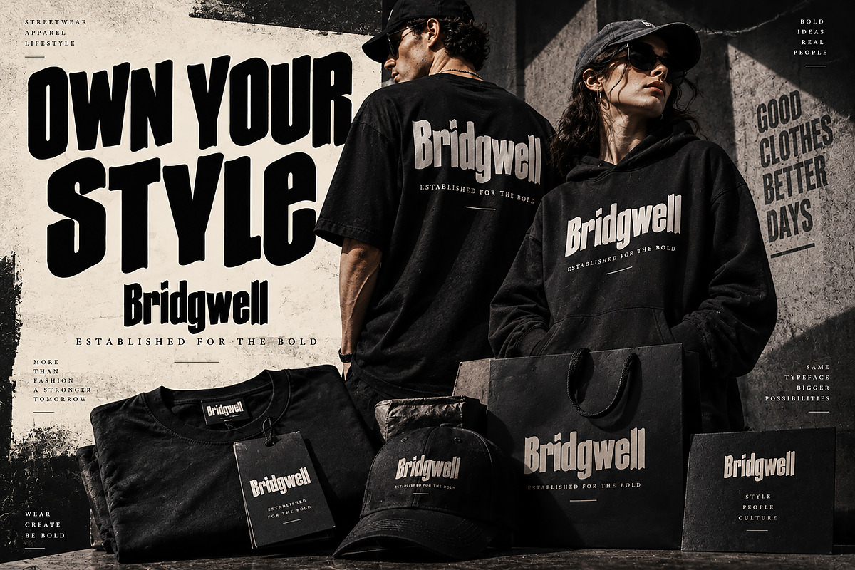 Bridgwell, a Script Font by Wow Magic (Photo 5 of 5)