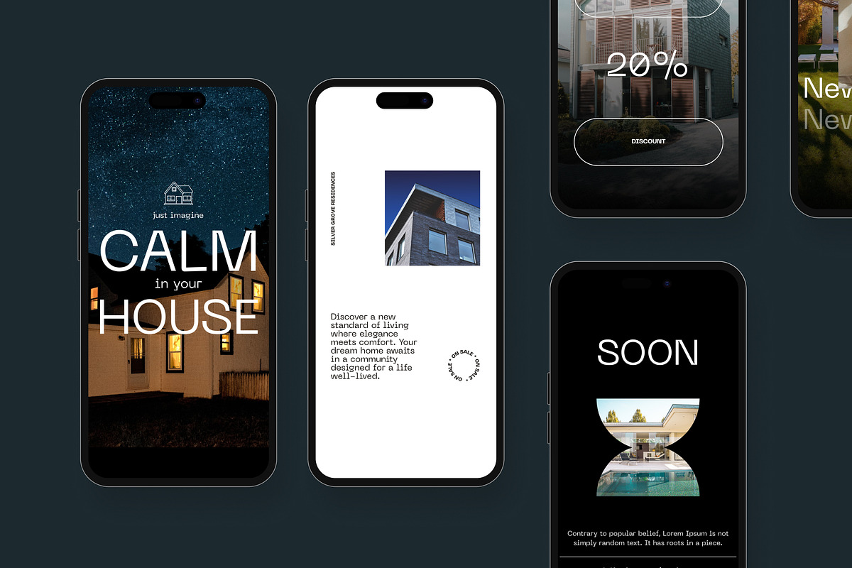 Real Estate Instagram Template, a Social Media Template by Wolf Theory Studio (Photo 10 of 11)