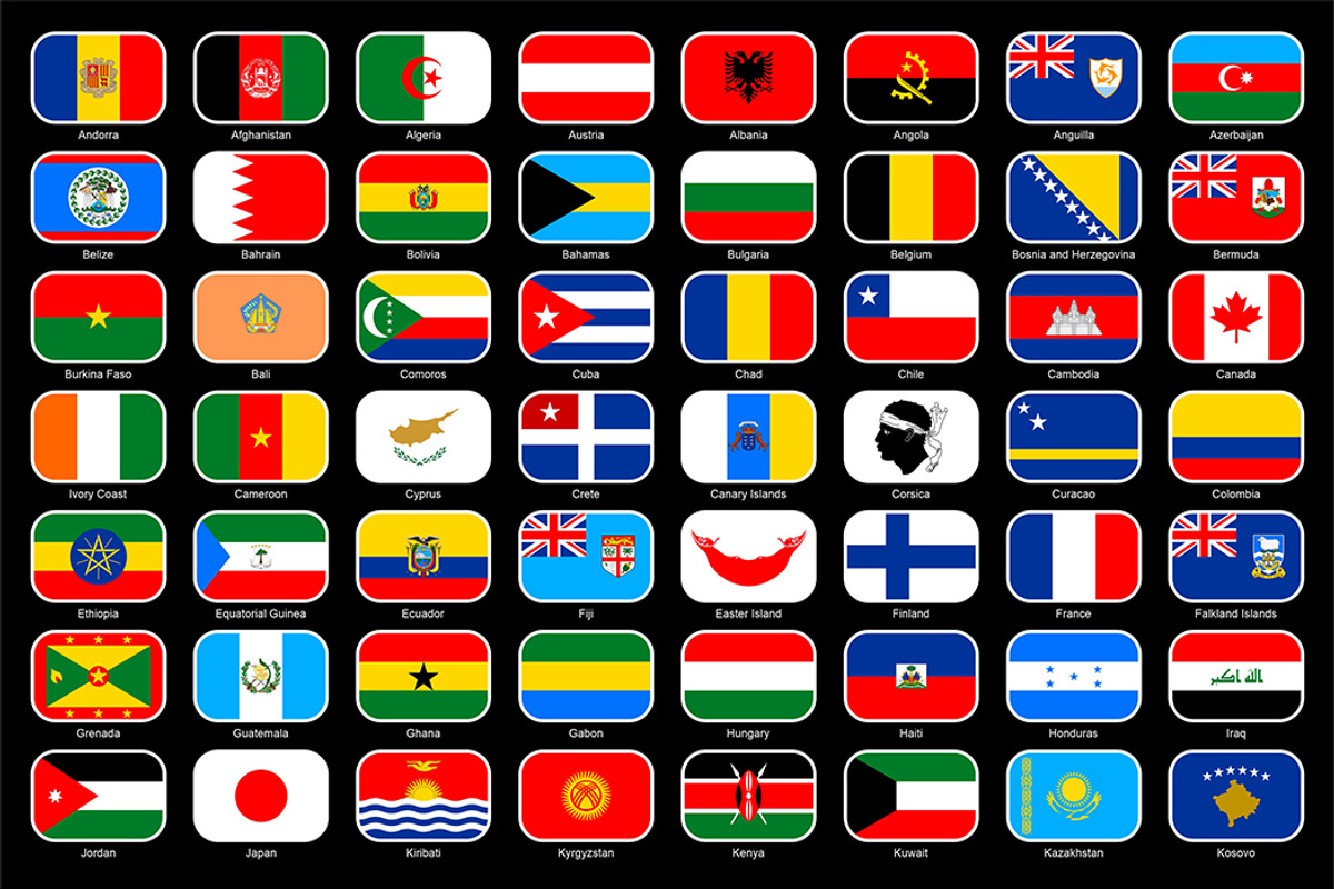 Flags of the world, a Graphic by Volyk (Photo 2 of 6)