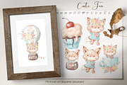 Cute woodland animals clipart., an Animal Illustration by Yuliya Art (Thumbnail 6 of 19)