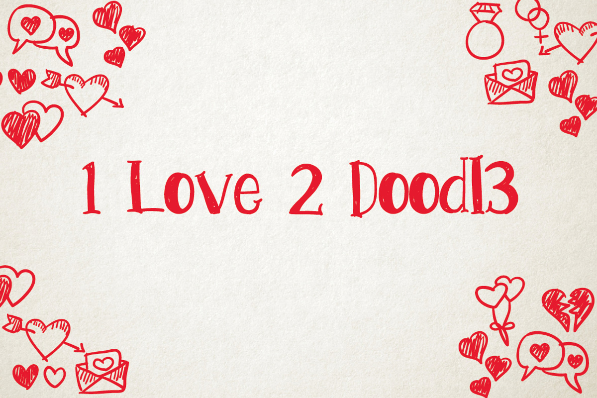 Go Doodling, Scratching Font preview 3