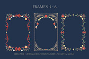 Christmas Borders & Frames, an Object Graphic by DesignerCandies (Thumbnail 3 of 7)