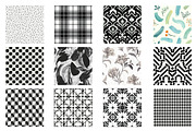 Black and White Digital Papers, a Work Illustration by Sublimation Store (Thumbnail 2 of 2)