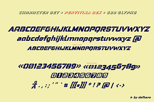 Pervitina Dex -2 Fonts-