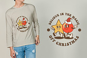 Christmas Star Mix Vintage Cartoon, an Illustration by vectstudio (Thumbnail 2 of 5)