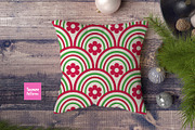 Groovy Christmas Patterns & Cliparts, a Pattern Graphic by Yasmine Patterns (Thumbnail 8 of 8)