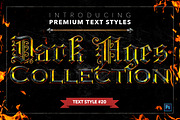 Dark Ages #2 - Text Styles, a Layer Style Add-On by Jonas Stensgaard (Thumbnail 21 of 28)