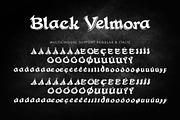 Black Vilmora, a Blackletter Font by Yoga Letter (Thumbnail 6 of 7)