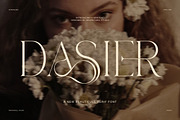 Dasier Elegant Fashion Serif Font, a Serif Font by Graphicxell (Thumbnail 1 of 8)
