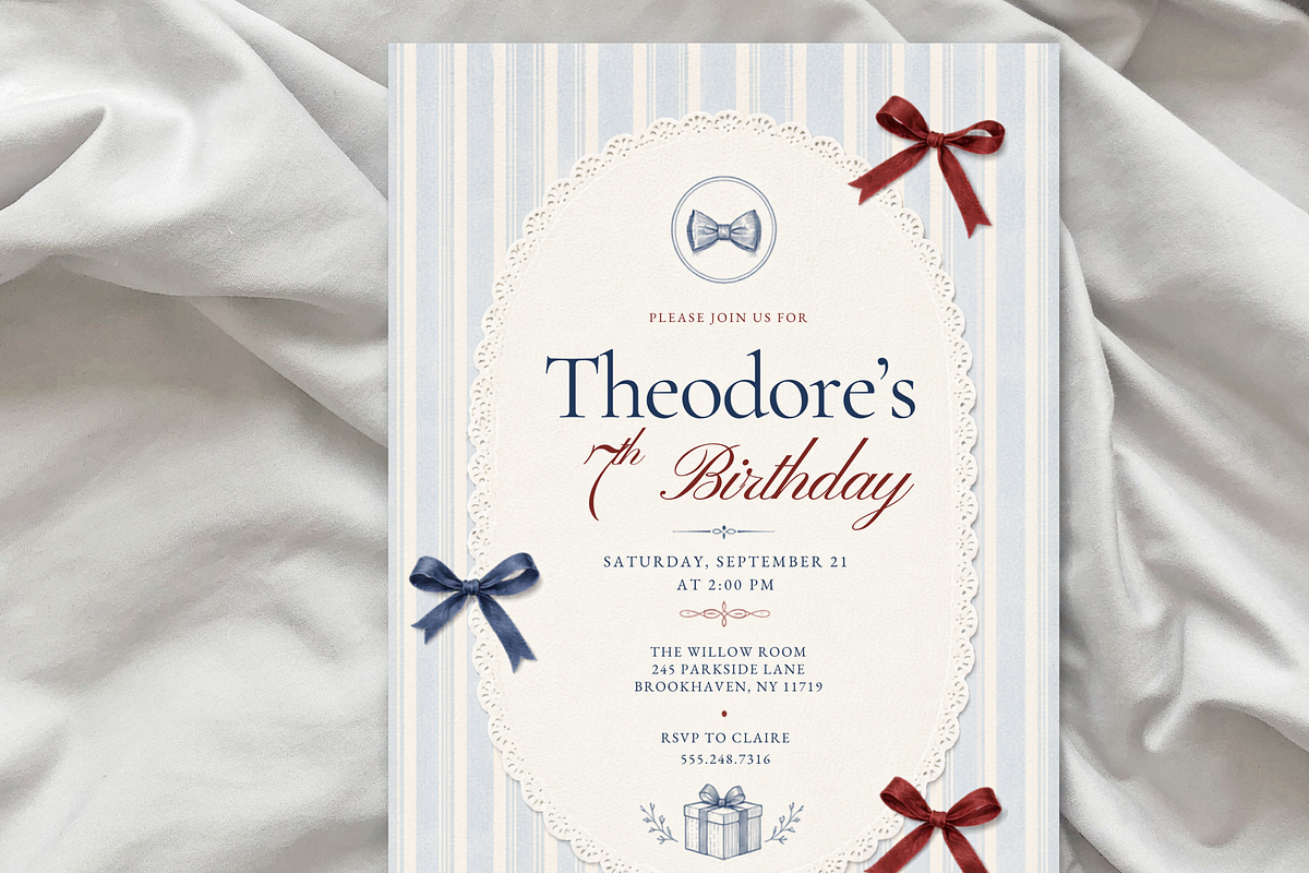 Whimsical Birthday Boy Invitation, an Invitation Template by heynomi (Photo 10 of 19)