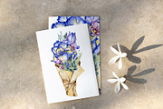 Watercolor wildflowers set, an Illustration by Artmanata (Thumbnail 25 of 26)