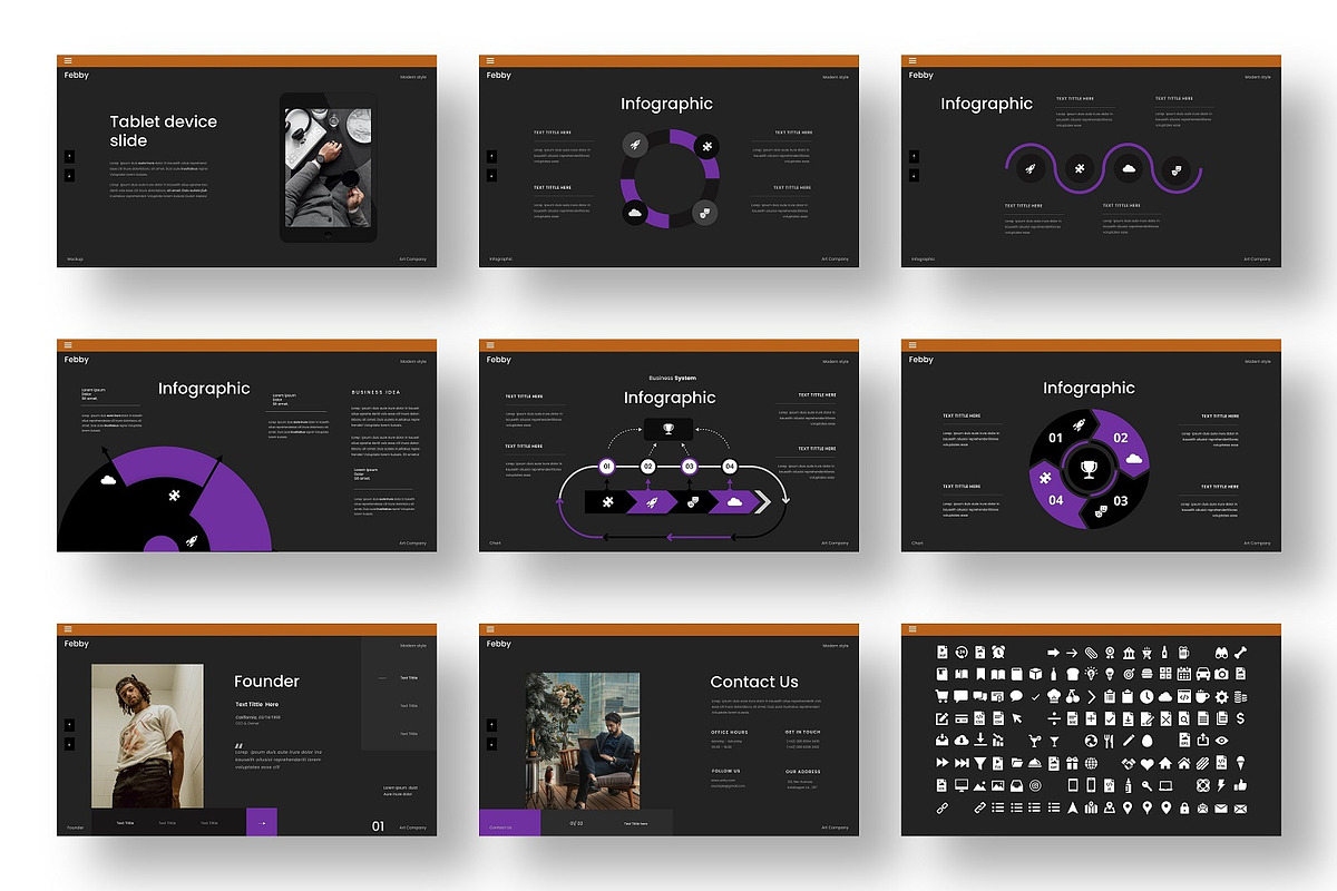 Febby - Business Keynote Template, a Presentation Template by Dens Creative Studio (Photo 5 of 6)