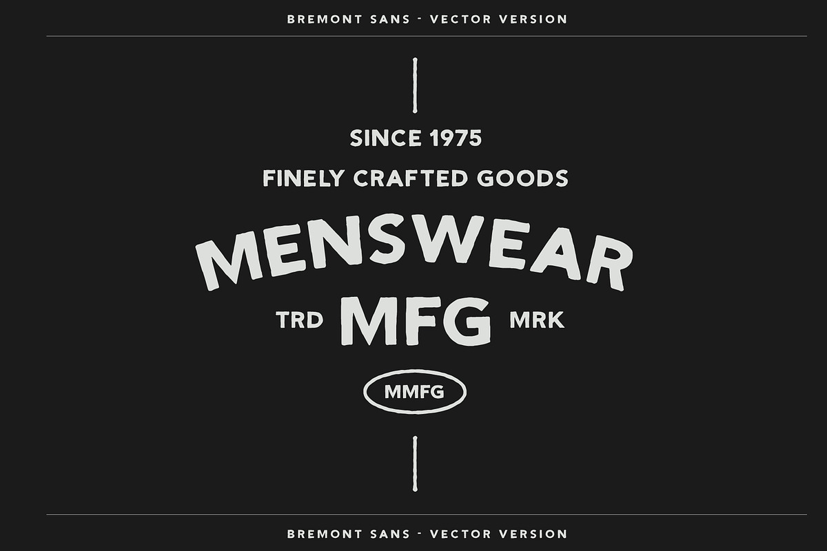 Sale | Bremont Sans SVG Typeface, a Handwritten Font by Hustle Supply Co. (Photo 6 of 8)