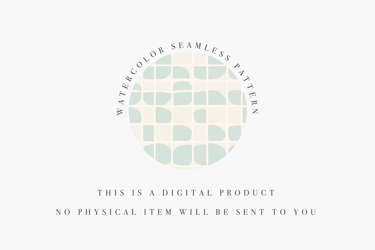 Mint Geometric Seamless Pattern PNG, a Pattern Graphic by Pati Charm Studio (Photo 4 of 7)
