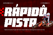Glitch Zone – Modern Pixel Racing, a Sans Serif Font by Typia Nesia (Thumbnail 5 of 12)