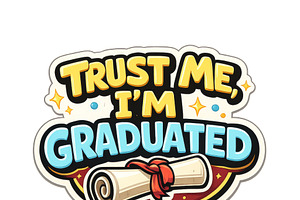 Graduation celebration graphic with, an Illustration by Dvoevnore photos