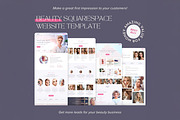Esthetician Squarespace Template, a Squarespace Template by vectorocean (Thumbnail 5 of 11)