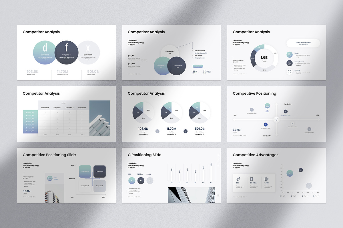 Business Plan Presentation, a Presentation Template by GoldenPixelStudio (Photo 15 of 29)