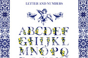 Azulejo. Watercolor Graphic, an Object Illustration by ma_i_vi (Thumbnail 4 of 9)